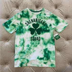 BNWT Kids Shennanigans short sleeve Tie Dye T-shirt. Size XL 14-16